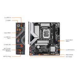 GIGABYTE B860M EAGLE WIFI6 V2 Intel LGA 1851 mATXMotherboard