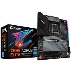 GIGABYTE Z690 AORUS ELITE AX LGA 1700 Intel 12th/13th Gen Ready, ATX Motherboard with DDR5, Quad M.2, PCIe 5.0, USB 3.2 Gen ...