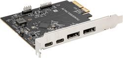 MSI THUNDERBOLTM4-8K PCIe 3.0x4 Add-on Card for 2 Thunderbolt 4