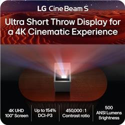 LG CineBeam S | Mini UST (Ultra Short Throw)