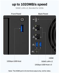 TerraMaster F4-425 Plus-N95 NAS hybride 4 baies (sans disques)