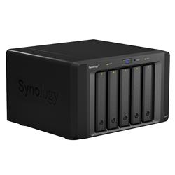 Synology DX517 5-Bay NAS Expansion Unit - for select Synology NAS (DX517) - supports DS1821+, DS1621xs+, DS1621+, DS1520+, DS92