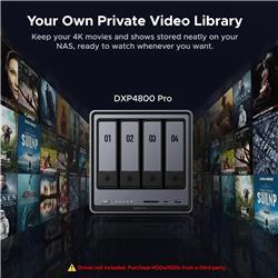 NAS UGREEN DXP4800 Pro à 4 baies (sans disque dur)