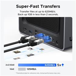 UGREEN DXP4800 4 baies NAS (Sans disque)