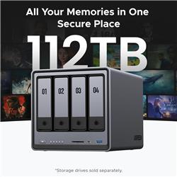 UGREEN DXP4800 4 baies NAS (Sans disque)