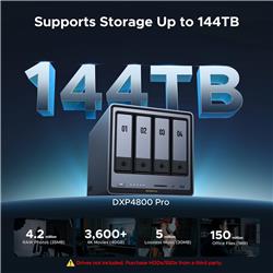 NAS UGREEN DXP4800 Pro à 4 baies (sans disque dur)