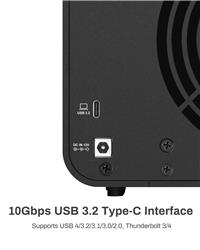 TerraMaster D4-320 4-Bay Storage Enclosure DAS(Diskless)