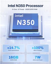 TerraMaster F4-425 Pro-N350 4 Bay Hybrid NAS (Diskless)