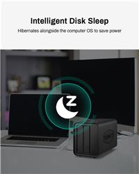 TerraMaster D2-320 Boîtier de stockage DAS à 2 baies (sans disques)