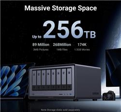 UGREEN DXP8800 PLUS 8 baies NAS (Sans disque)