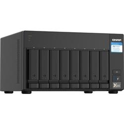 QNAP TS-832PX Network Attached Storage 8-Bay NAS - 2x 10GbE SFP+ & 1x 2.5 GbE RJ45 (TS-832PX-4G-US)