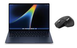 GET A FREE LOGITECH MX Master 4 with a purchase of: HP Googlebook 14 with Gemini intelligence 14” OLED Touchscreen Laptop - Qua