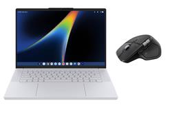 GET A FREE LOGITECH MX Master 4 with a purchase of: Lenovo Googlebook 15.3" with Gemini intelligence 2.8k OLED Touchscreen Lapt