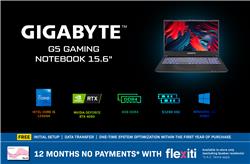 Gigabyte G5 15.6" i5-12500H RTX 4060 8GB 512GB Win 11(Open Box)