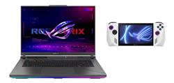 ASUS Laptop + Free ROG Ally 7": ASUS ROG Strix G16 16" Intel i9-14900HX GeForce RTX 4060 16GB 1TB