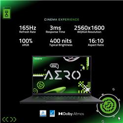 Gigabyte AERO X16 Copilot+16" Ryzen AI 7 350 RTX 5060 16GB 1TB Win11H