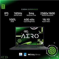 Gigabyte AERO X16 Copilot+ 16" Ryzen AI 9 HX 370 RTX 5070 32GB 1TB