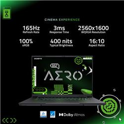 Gigabyte AERO X16 Copilot+ 16" Ryzen 7 AI 350 RTX 5050 16GB 1TB Win11H