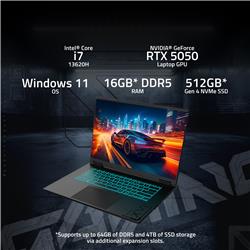 Gigabyte A16 16" i7-13620H RTX 5050 16GB 512GB Win11H