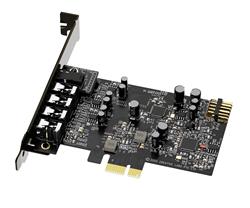 Carte son Creative Sound Blaster Audigy FX Pro haute résolution 7.1 PCI-e