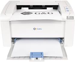 G&G P2022W Wireless Monochrome Laser Printer, Grey