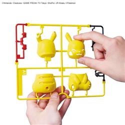 BANDAI Hobby Pokémon Model Kit QUICK!! 16 PIKACHU (SITTING POSE)