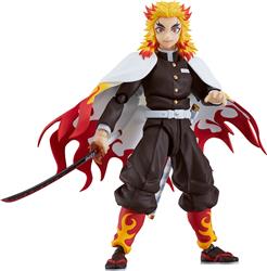 Good Smile Company Figma Kyojuro Rengoku "Demon Slayer: Kimetsu no Yaiba" Action Figure