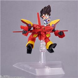 BANDAI Tiny Session VF-19 Custom Fire Valkyrie with Basara Nekki