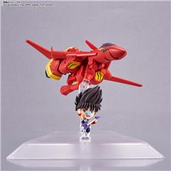 BANDAI Tiny Session VF-19 Custom Fire Valkyrie with Basara Nekki