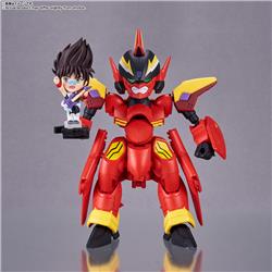 BANDAI Tiny Session VF-19 Custom Fire Valkyrie with Basara Nekki