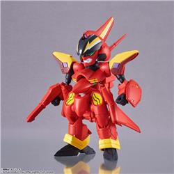 BANDAI Tiny Session VF-19 Custom Fire Valkyrie with Basara Nekki