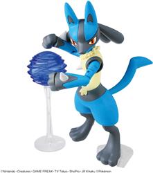 BANDAI Spirits Pokemon Model Kit #44 Riolu & Lucario