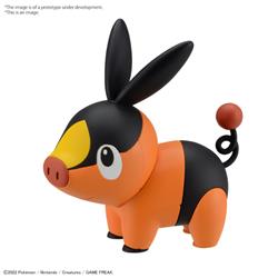 BANDAI NAMCO Pokémon Model Kit Quick!! 14 TEPIG Simple Assembly Kit | No Tools | No Paint | Fit & Snap By Hand!  (Pokemon Figur