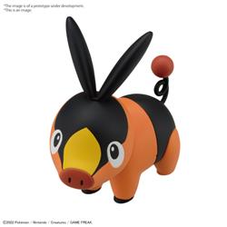 BANDAI NAMCO Pokémon Model Kit Quick!! 14 TEPIG Simple Assembly Kit | No Tools | No Paint | Fit & Snap By Hand!  (Pokemon Figur