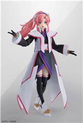 BANDAI S.H.Figuarts Lacus Clyne (Compass Battle Surcoat Ver.)