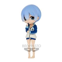 BANDAI Banpresto "Re:Zero Starting Life in Another World" Rem Vol. 2 Ver. B Q Posket Statue