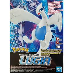 BANDAI Hobby Pokemon Model Kit Series 04 LUGIA  | Simple Assembly Kit | No Tools | No Paint | Fit & Snap By Hand!  (Pokemon Fig