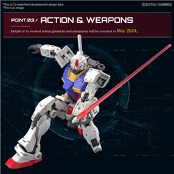 BANDAI Spirits Hobby RG #40 1/144 RX-78-2 Gundam Ver.2.0 "Mobile Suit Gundam" Model Kit