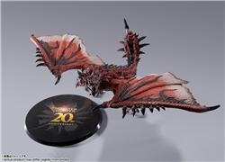 BANDAI Tamashii S.H.MonsterArts Rathalos Dragon -20th Anniversary Edition- "Monster Hunter" Action Figure