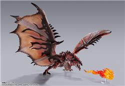 BANDAI Tamashii S.H.MonsterArts Rathalos Dragon -20th Anniversary Edition- "Monster Hunter" Action Figure