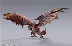 BANDAI Tamashii S.H.MonsterArts Rathalos Dragon -20th Anniversary Edition- "Monster Hunter" Action Figure