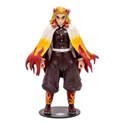 McFarlane Toys Demon Slayer Wave 3 Kyojuro Rengoku 7-Inch Scale Action Figure