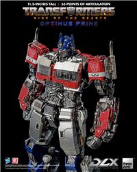 Threezero Transformers: Rise of the Beasts Optimus Prime DLX Action Figure