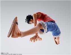 BANDAI Spirits S.H.Figuarts Monkey.D.Luffy -Romance Dawn- "One Piece" Action Figure (SHF Figuarts)