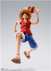 BANDAI Spirits S.H.Figuarts Monkey.D.Luffy -Romance Dawn- "One Piece" Action Figure (SHF Figuarts)