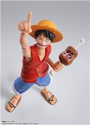 BANDAI Spirits S.H.Figuarts Monkey.D.Luffy -Romance Dawn- "One Piece" Action Figure (SHF Figuarts)