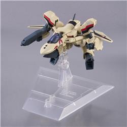 BANDAI Tiny Session YF-19(Isamu Alva Dyson Use) With Myung Fang Lone "Macross Plus" Transformable Action Figure