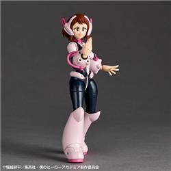 Kaiyodo Revoltech Amazing Yamaguchi Ochaco Uraraka "My Hero Academia" Action Figure