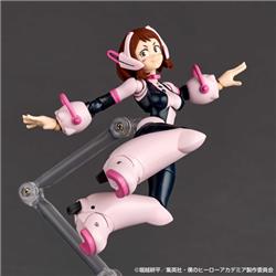 Kaiyodo Revoltech Amazing Yamaguchi Ochaco Uraraka "My Hero Academia" Action Figure