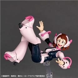 Kaiyodo Revoltech Amazing Yamaguchi Ochaco Uraraka "My Hero Academia" Action Figure